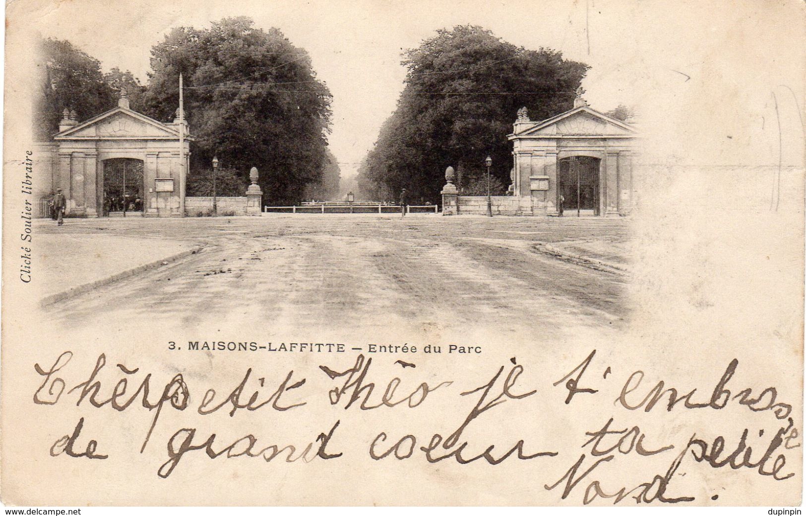 MAISONS-LAFFITTE  -  Entrée Du Parc - Maisons-Laffitte