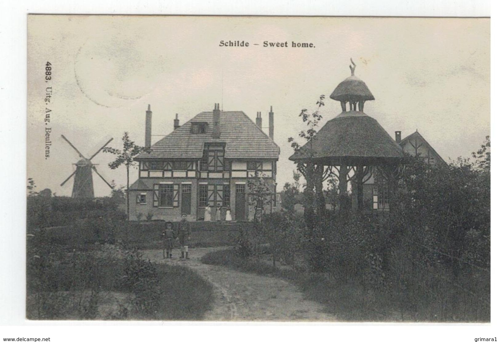 Schilde. - Sweet Home (met Molen) 1910 - Schilde