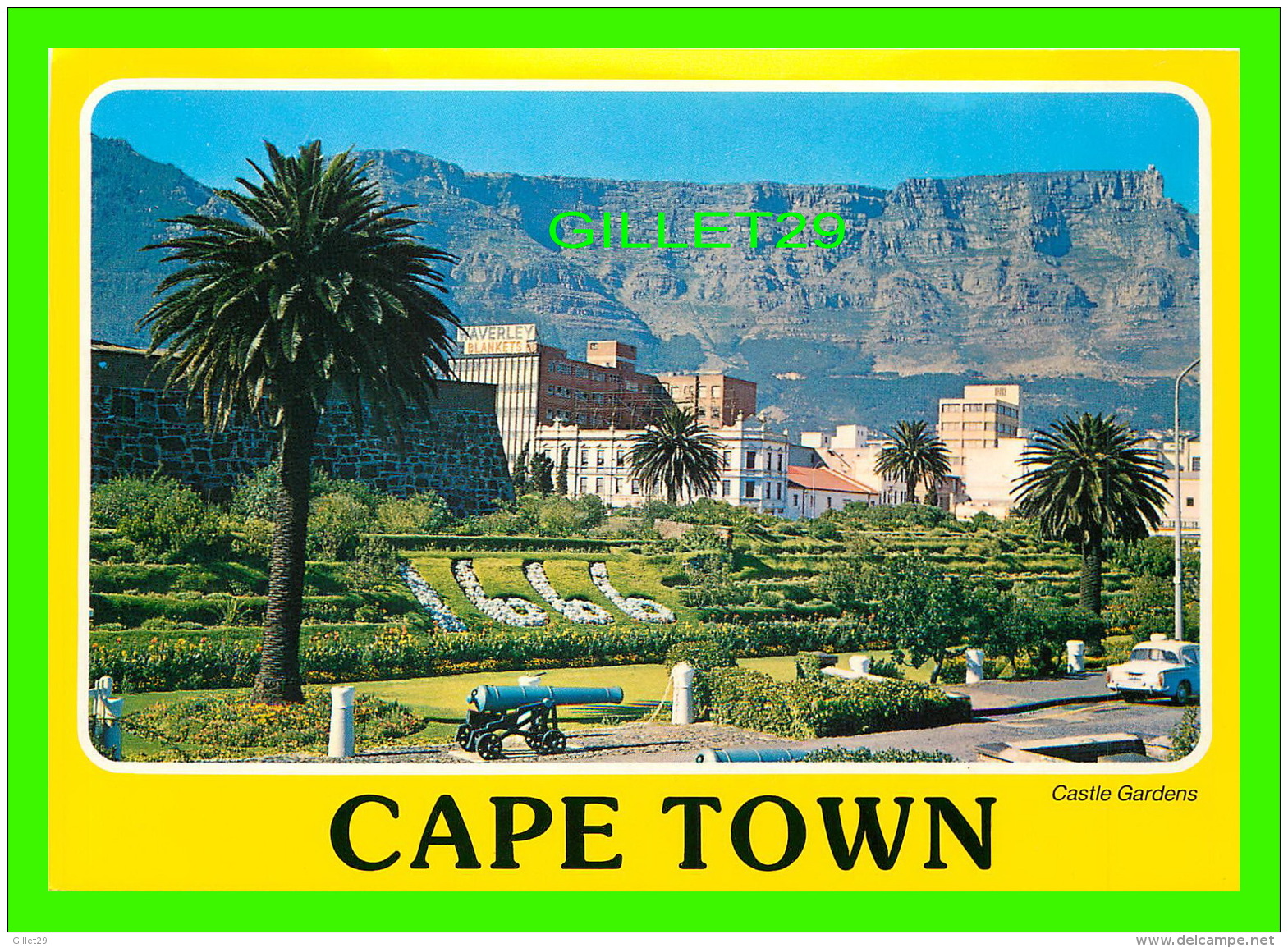 CAPE TOWN, AFRIQUE DU SUD - THE CASTLE, BUILT IN 1666 - GARDENS - - Afrique Du Sud