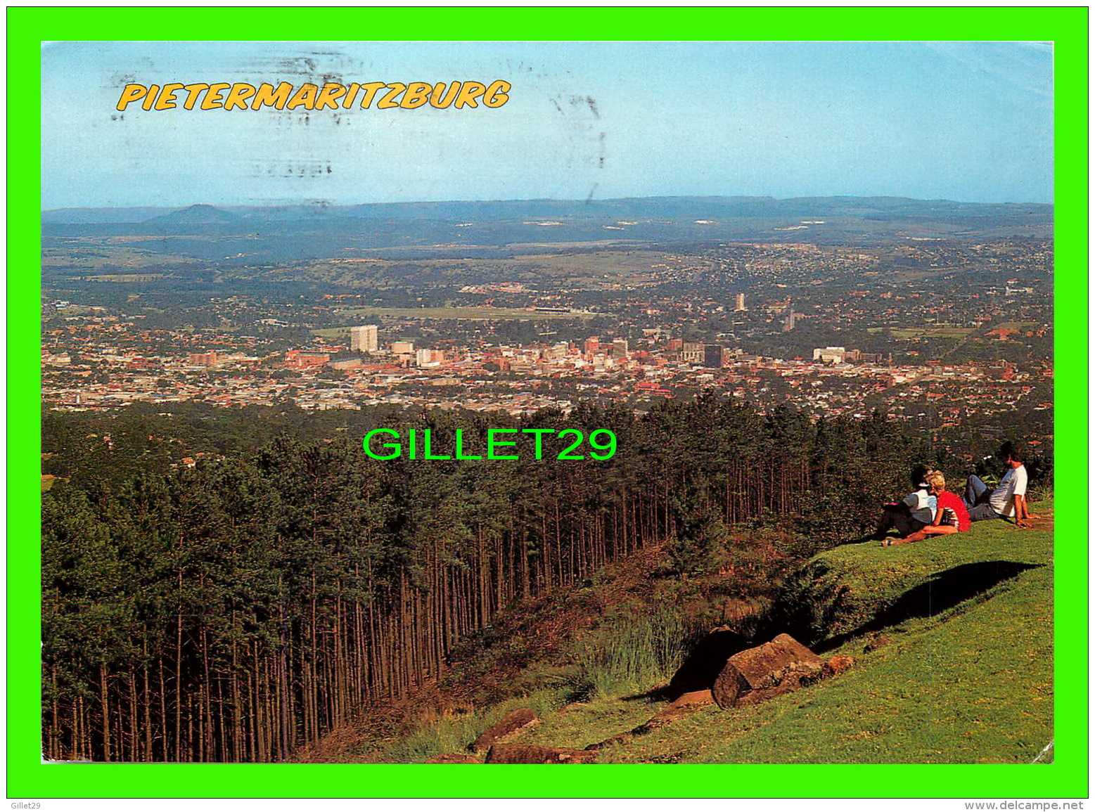 PIETERMARITZBURG, AFRIQUE DU SUD - WORLD'S VIEW OF THE CITY - TRAVEL IN 1987 - - Südafrika