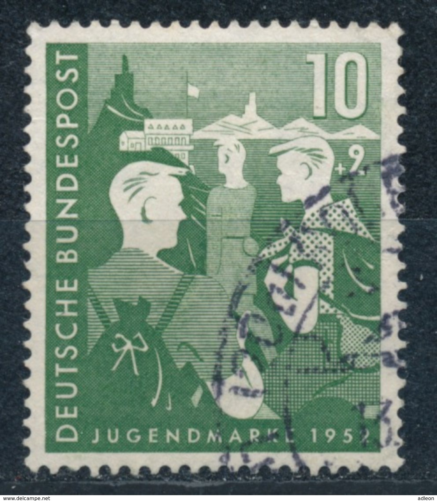 RFA- Pour La Jeunesse YT 39 Obl. / Bund - Jugendplan Mi. Nr. 153 Gestempelt - Used Stamps