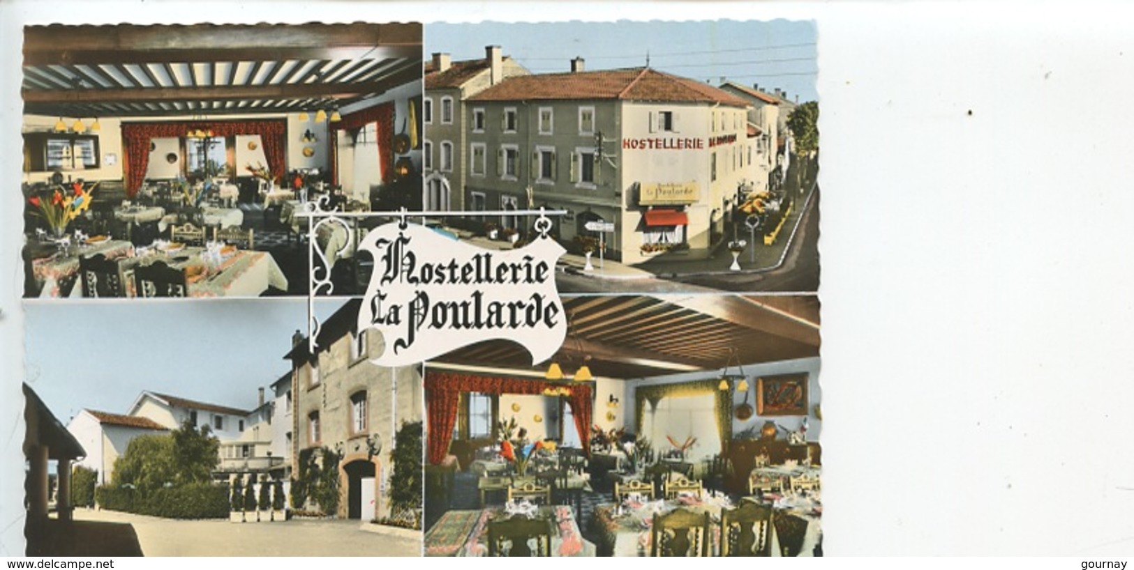 Saint Montrond Les Bains Hostellerie "La Poularde" Joannès Randoing Chef De Cuisine (multivues Cp Vierge) - Autres & Non Classés
