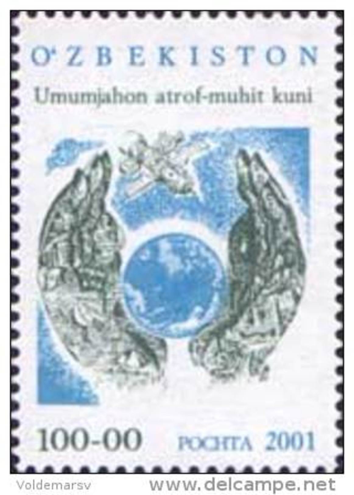 Uzbekistan 2001 Mih. 297 World Day Of Defence Of Environment MNH ** - Uzbekistan