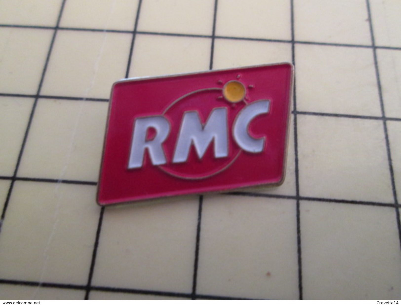 Pin611c Pin's Pins / Beau Et Rare / MEDIAS :  STATION DE RADIO RMC RADIO MONTE-CARLO - Medias