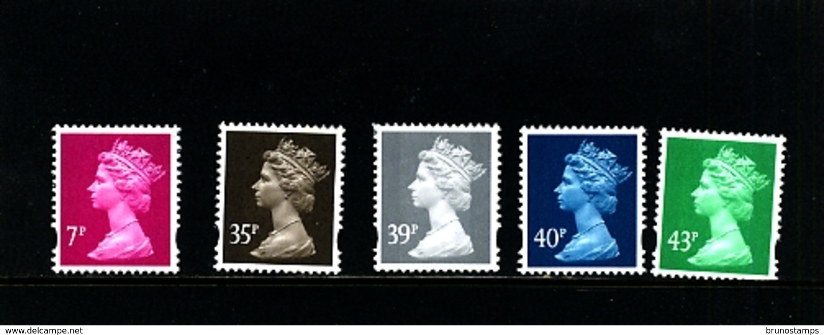 GREAT BRITAIN - 2004  MACHIN  SET  MINT NH - Machins