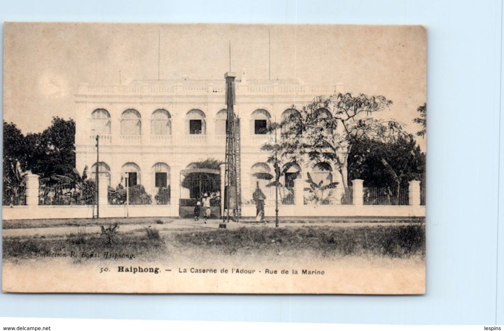 VIÊT NAM -- Haiphong --  La Caserne De L'Adour - Rue De La Marine - Vietnam