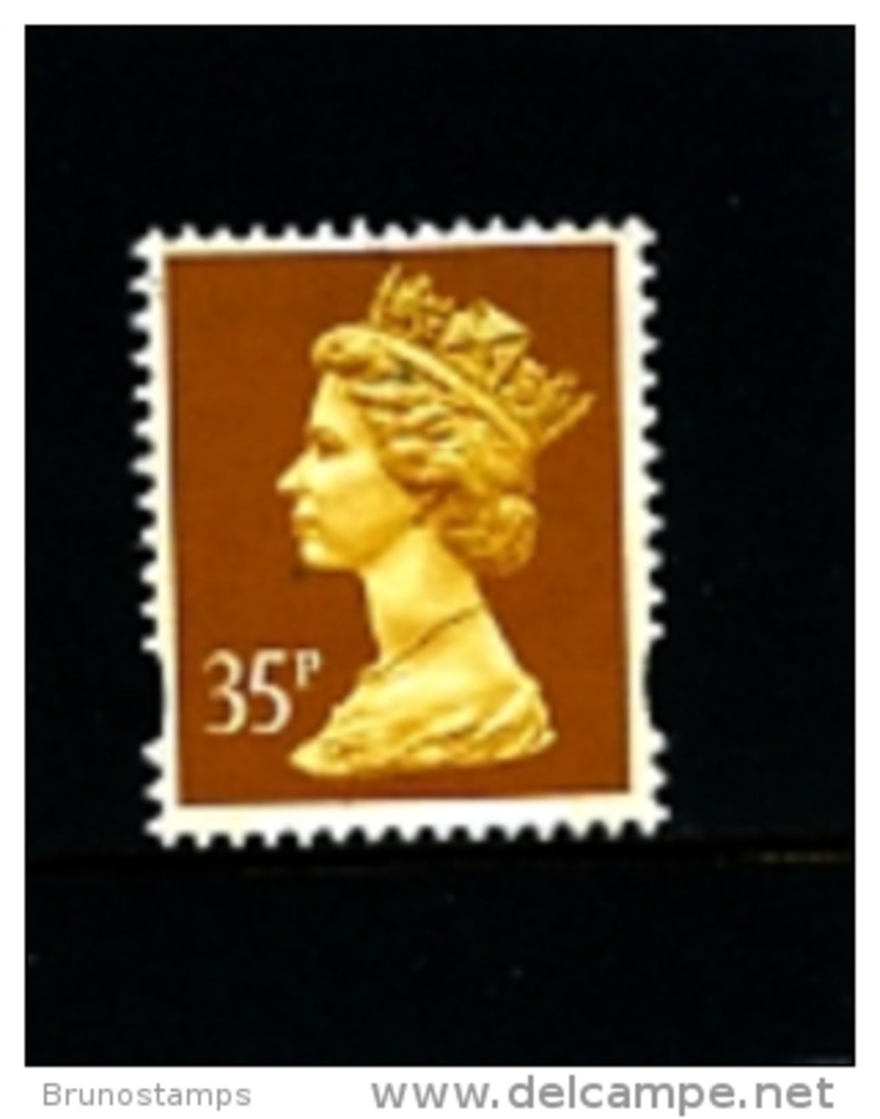 GREAT BRITAIN - 1993  MACHIN  35p.  LITHO  2B  MINT NH  SG Y1778 - Série 'Machin'