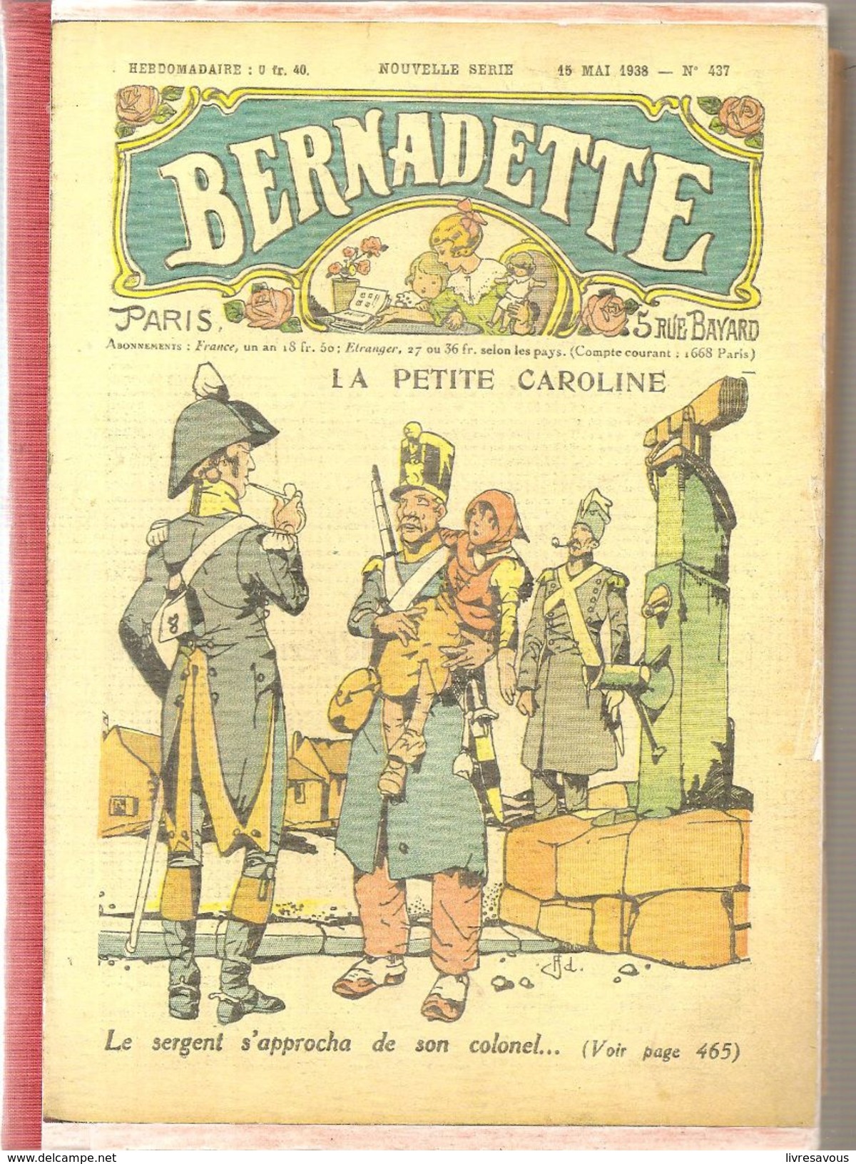 Bernadette Album De 1938 Du N°418 Au N°443 (reliure Perso) - Bernadette