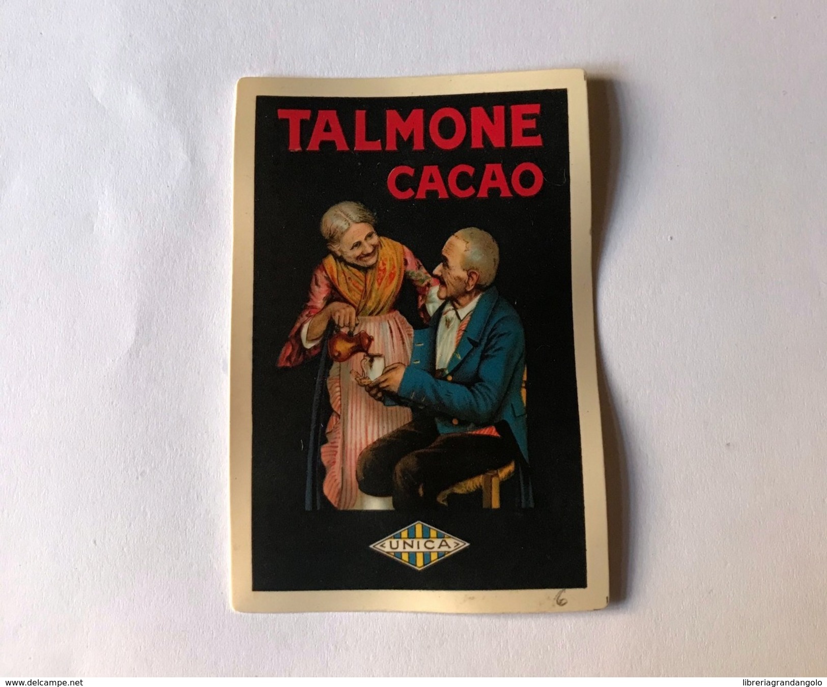 Calendarietto Barbiere Talmone Cacao Unica 1930 - Altri & Non Classificati