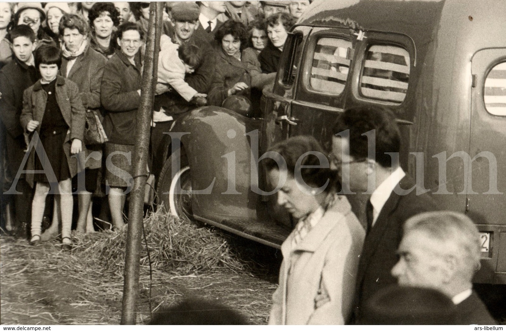 Postcard / ROYALTY / Belgique / Koning Boudewijn / Koningin Fabiola / Lemmeken / Berg / Crash Boeing 707 / 1961 - Kampenhout