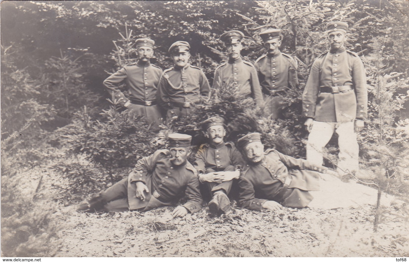 Carte Photo Foto Karte Militaria WW1 Stempel Konstanz 1915 - Lahr