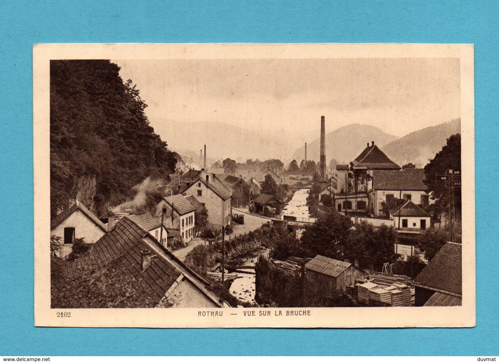 67 Bas Rhin Rothau Vue Sur La Bruche - Rothau