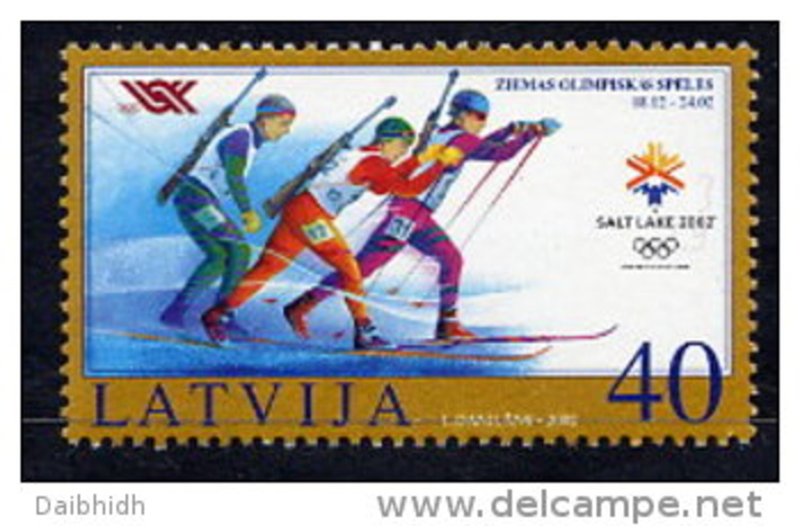 LATVIA 2002  Winter Olympics  MNH / **.  Michel 565 - Letonia