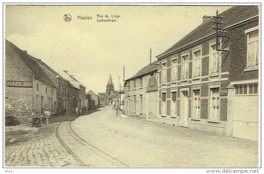 Halen/Haelen. Rue De Liège. Luikerstraat. - Halen