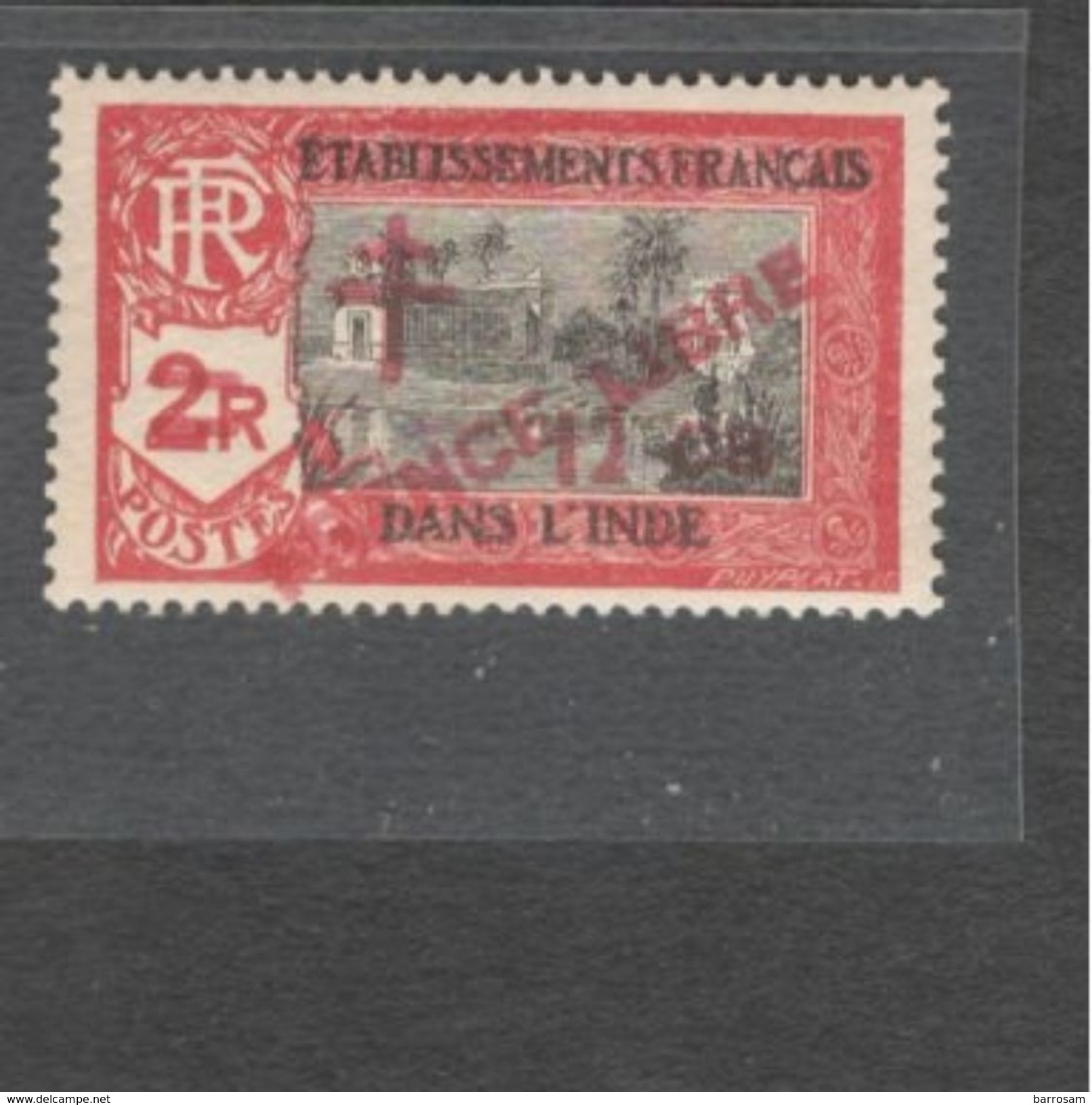 FrenchIndia1942: Yvert206 Mnh** FRANCE LIBRE - Unused Stamps