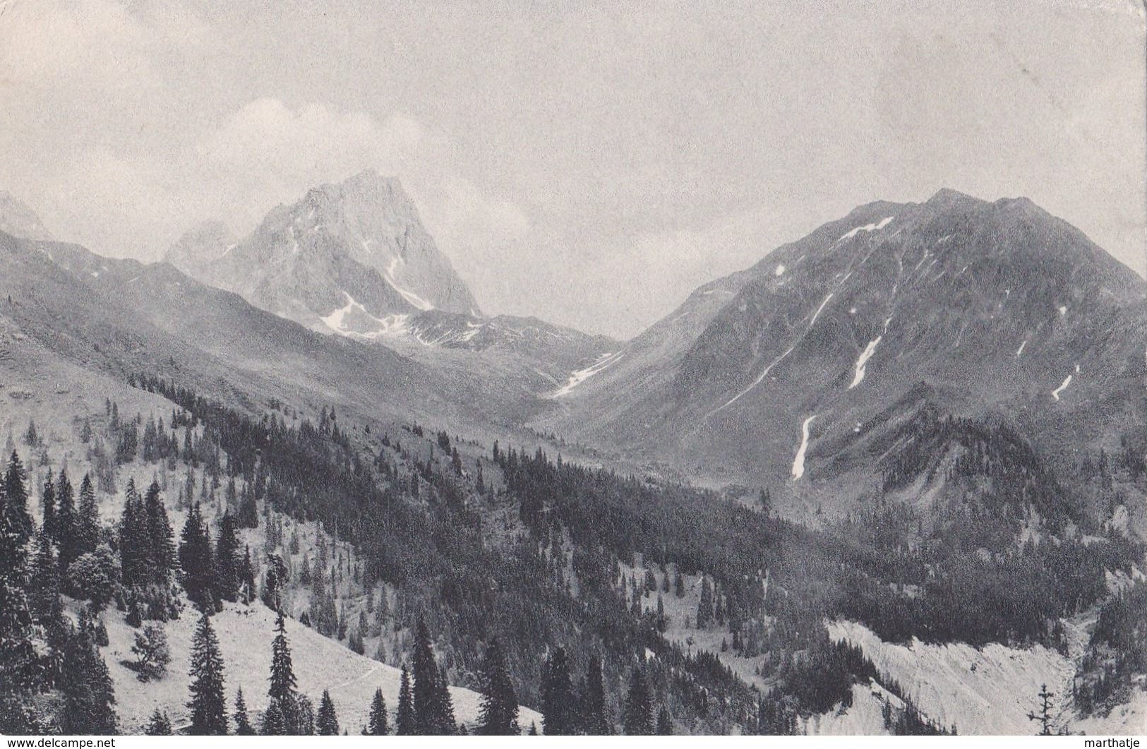 213 - Rhätikon -  Sulzfluh 2820 M - Schafberg 2463 M -1907 - Schruns