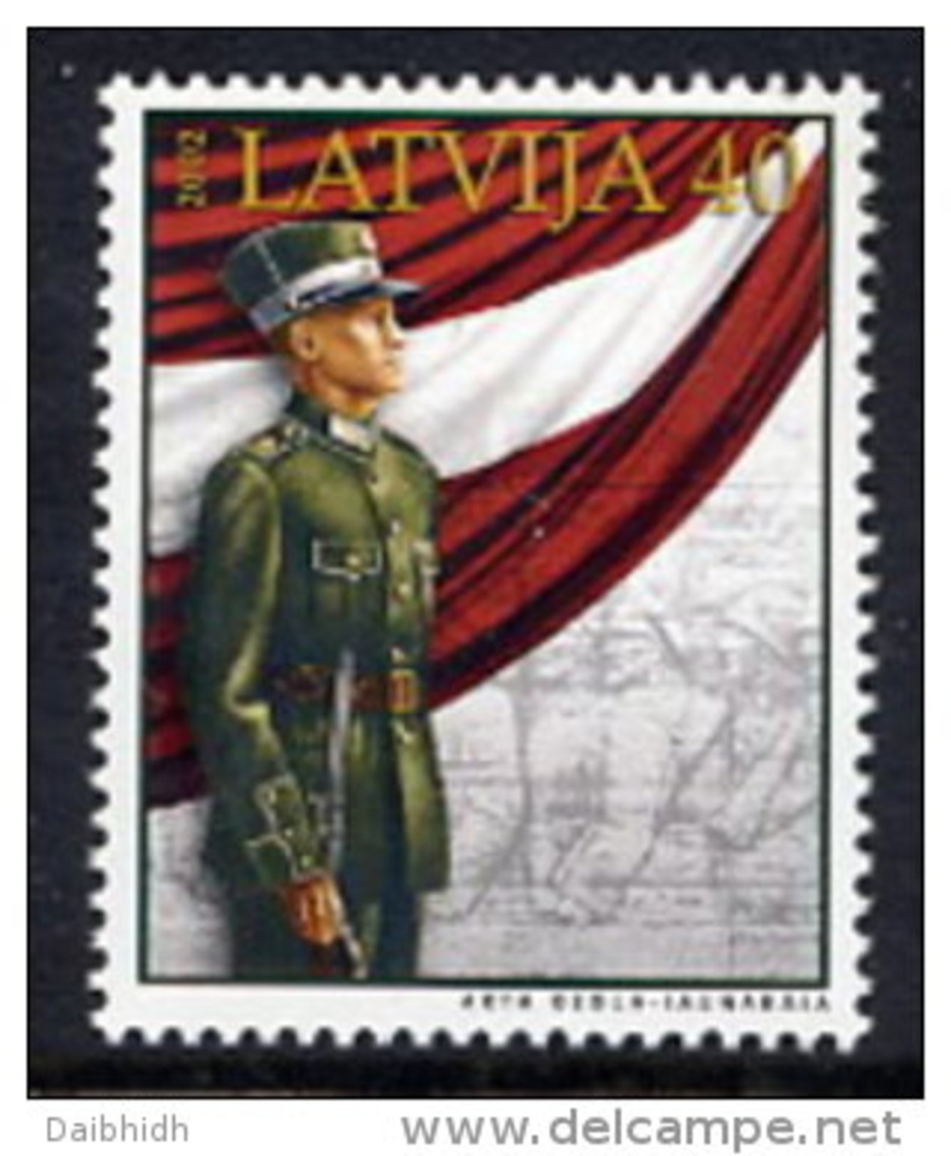 LATVIA 2002  Armed Forces MNH / **.  Michel 571 - Lettonie
