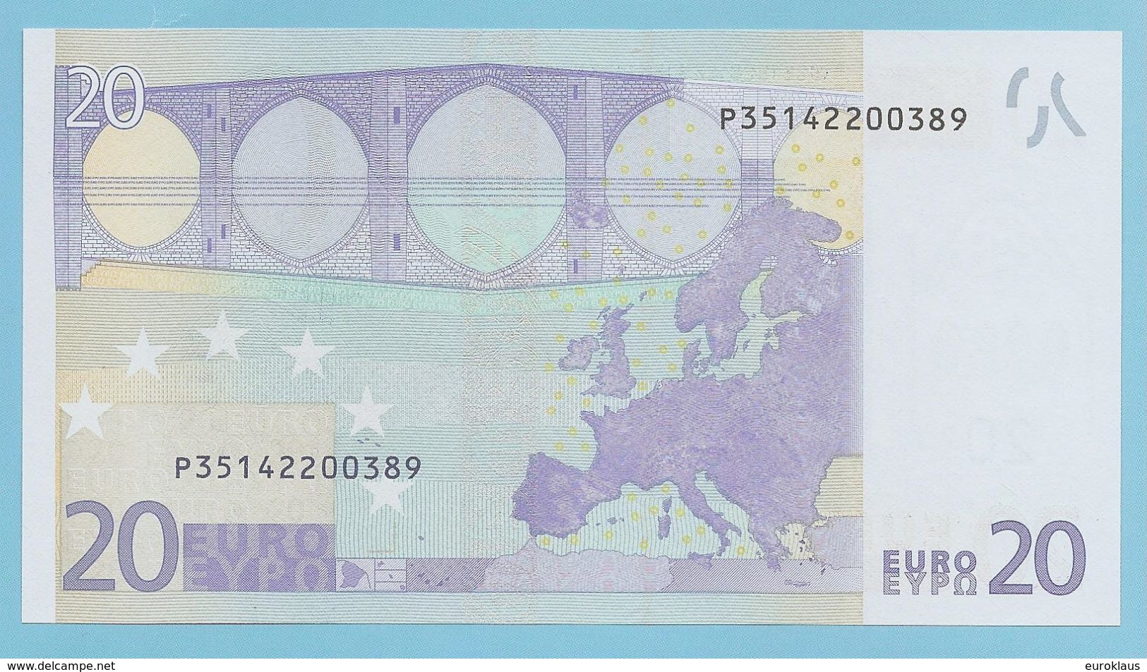 20 EURO NEDERLAND R023D3 P35 UNC - 20 Euro