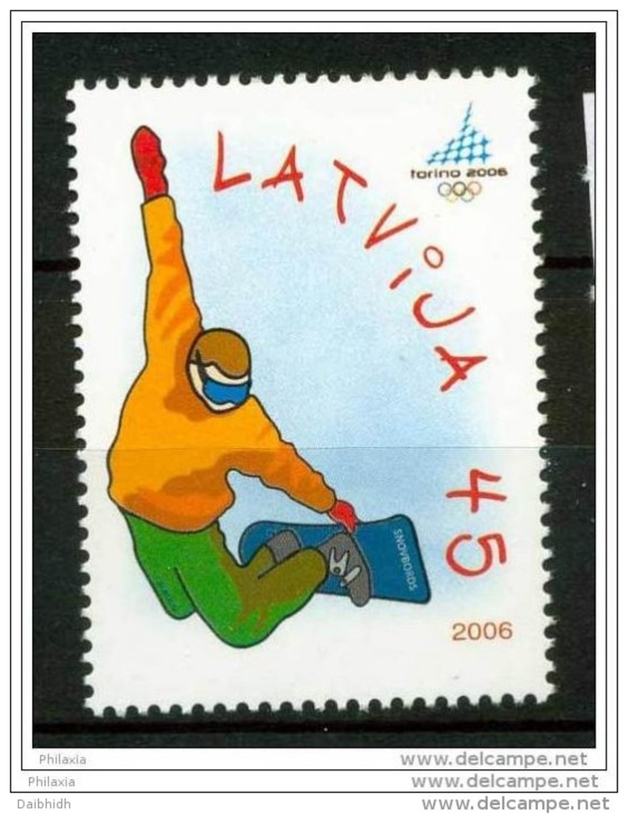 LATVIA 2006  Winter Olympics MNH / **.  Michel 663 - Letonia