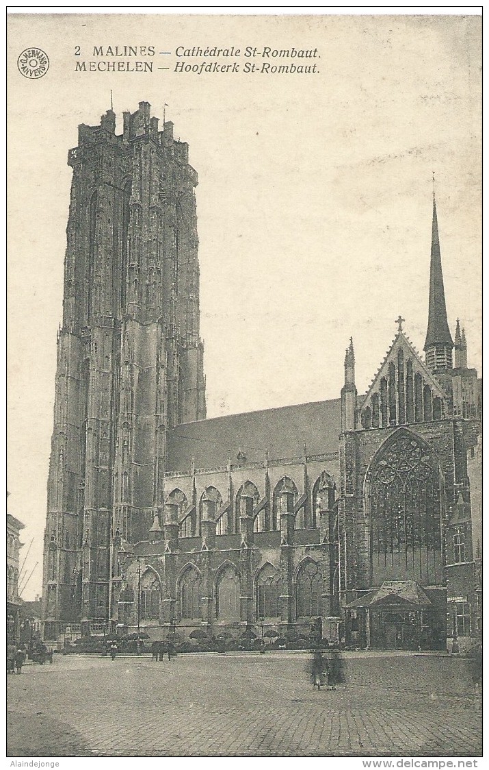 Mechelen Malines 2 - Cathédrale St-Rombaut - Hoofdkerk St-Rombaut - G. Hermans - Malines