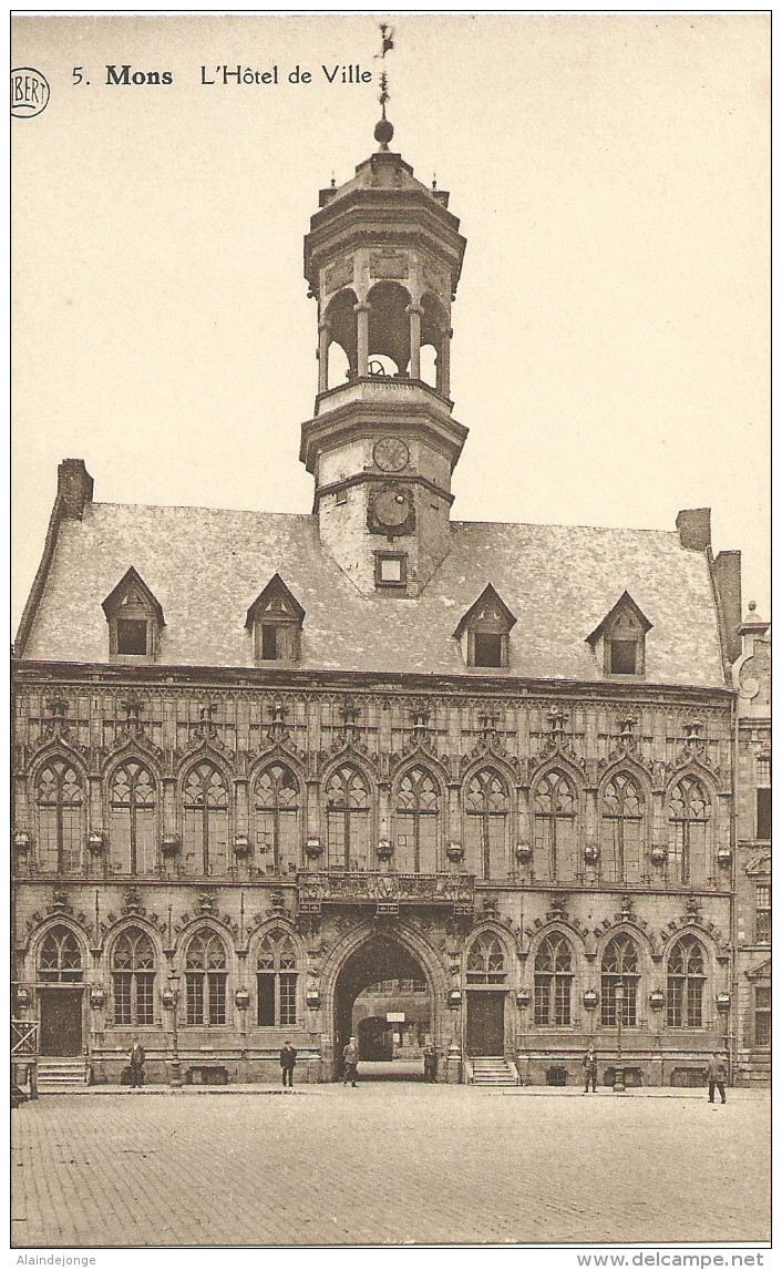 Bergen Mons - L'Hôtel De Ville - Albert - Mons