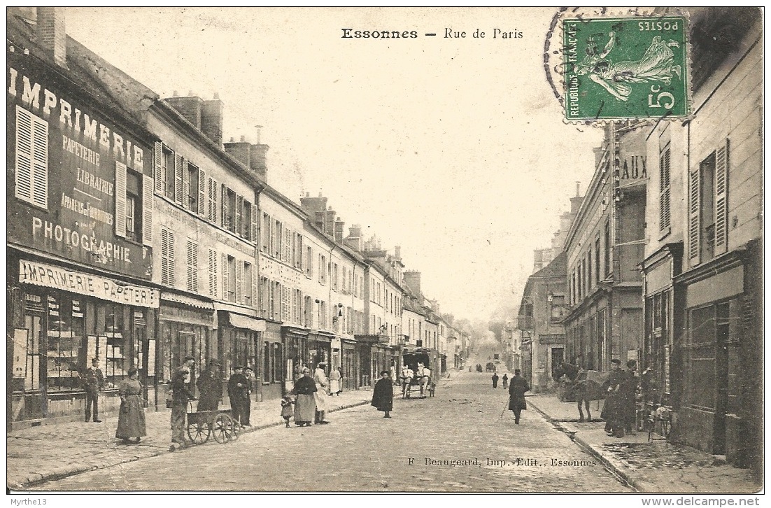 91 ESSONNES  Rue De Paris - Essonnes