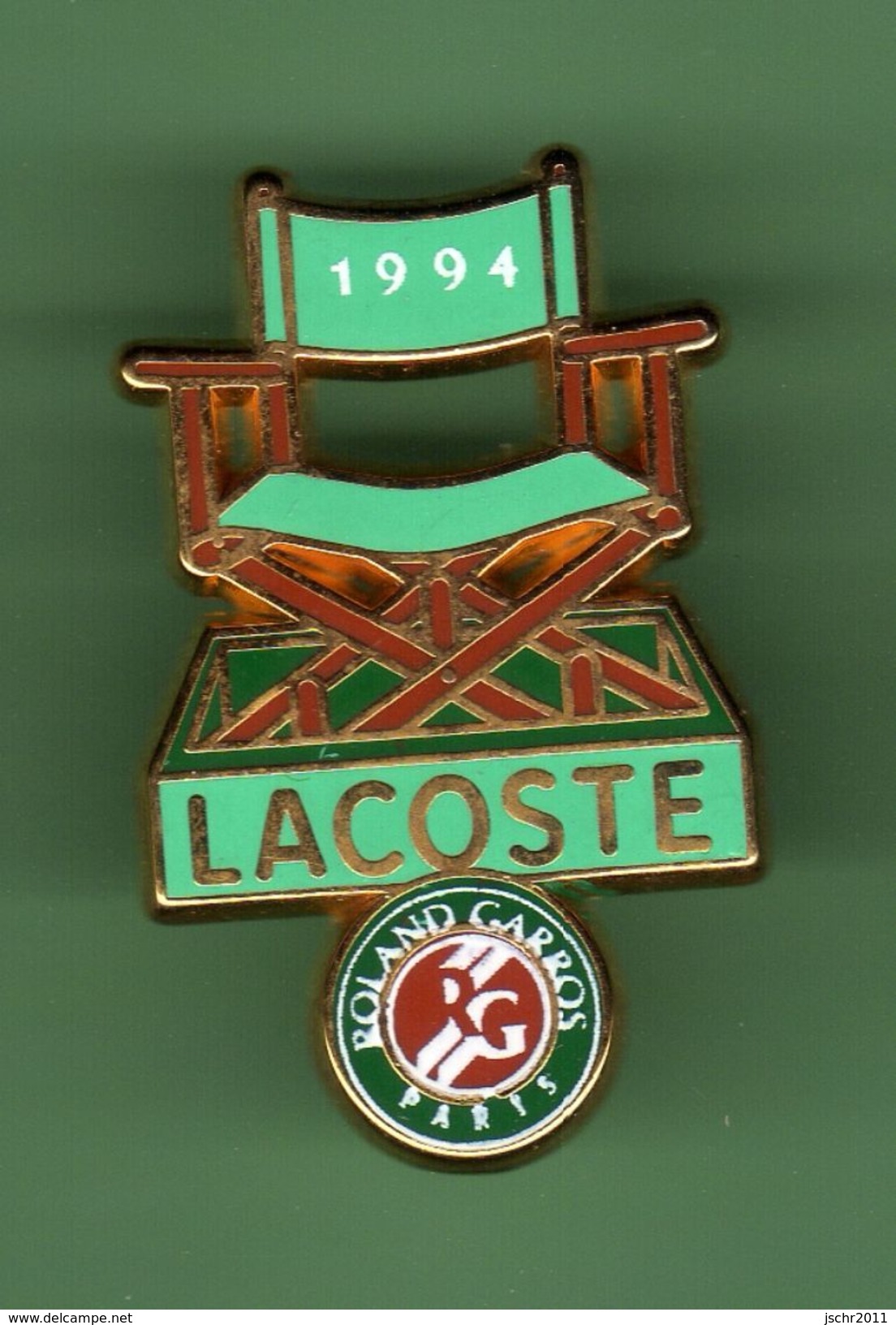 ROLAND GARROS 1994 *** LACOSTE *** Signe Arthus BERTRAND *** 00502 - Arthus Bertrand