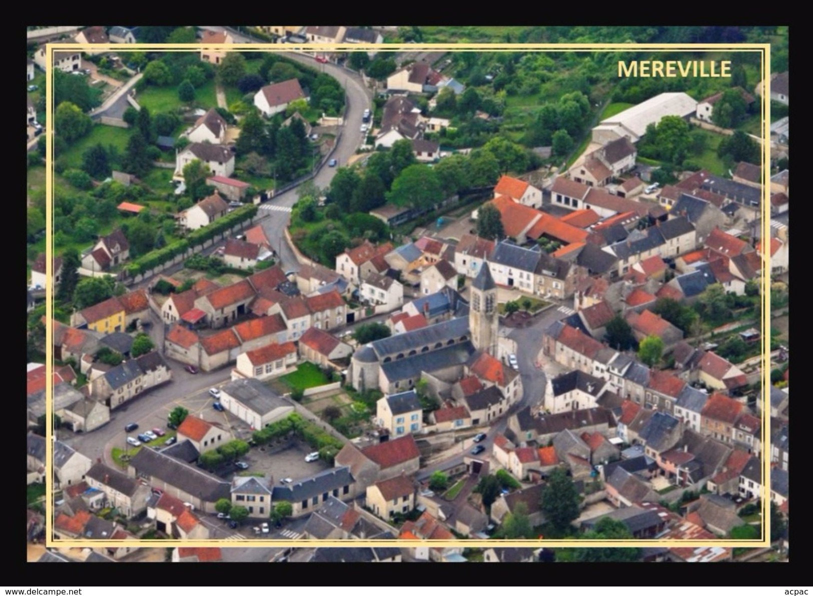 91  MEREVILLE -   Vue Aerienne - Mereville