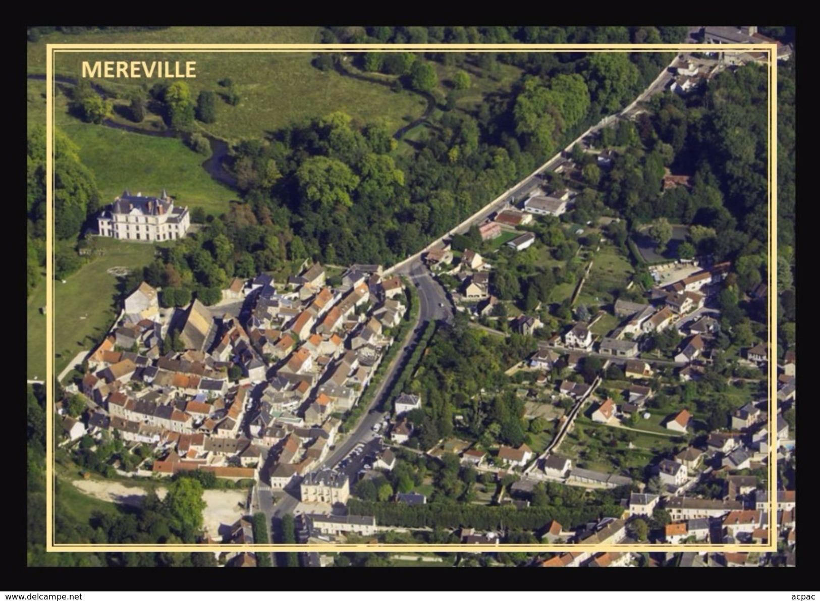 91  MEREVILLE -   Vue Aerienne A - Mereville