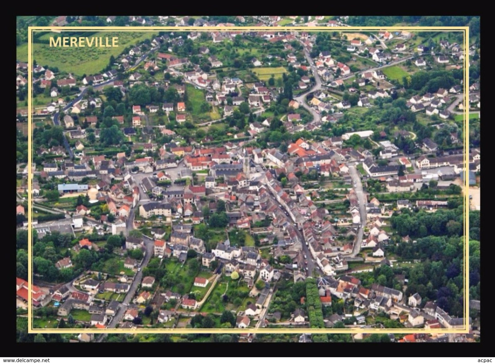 91  MEREVILLE -   Vue Aerienne A1 - Mereville