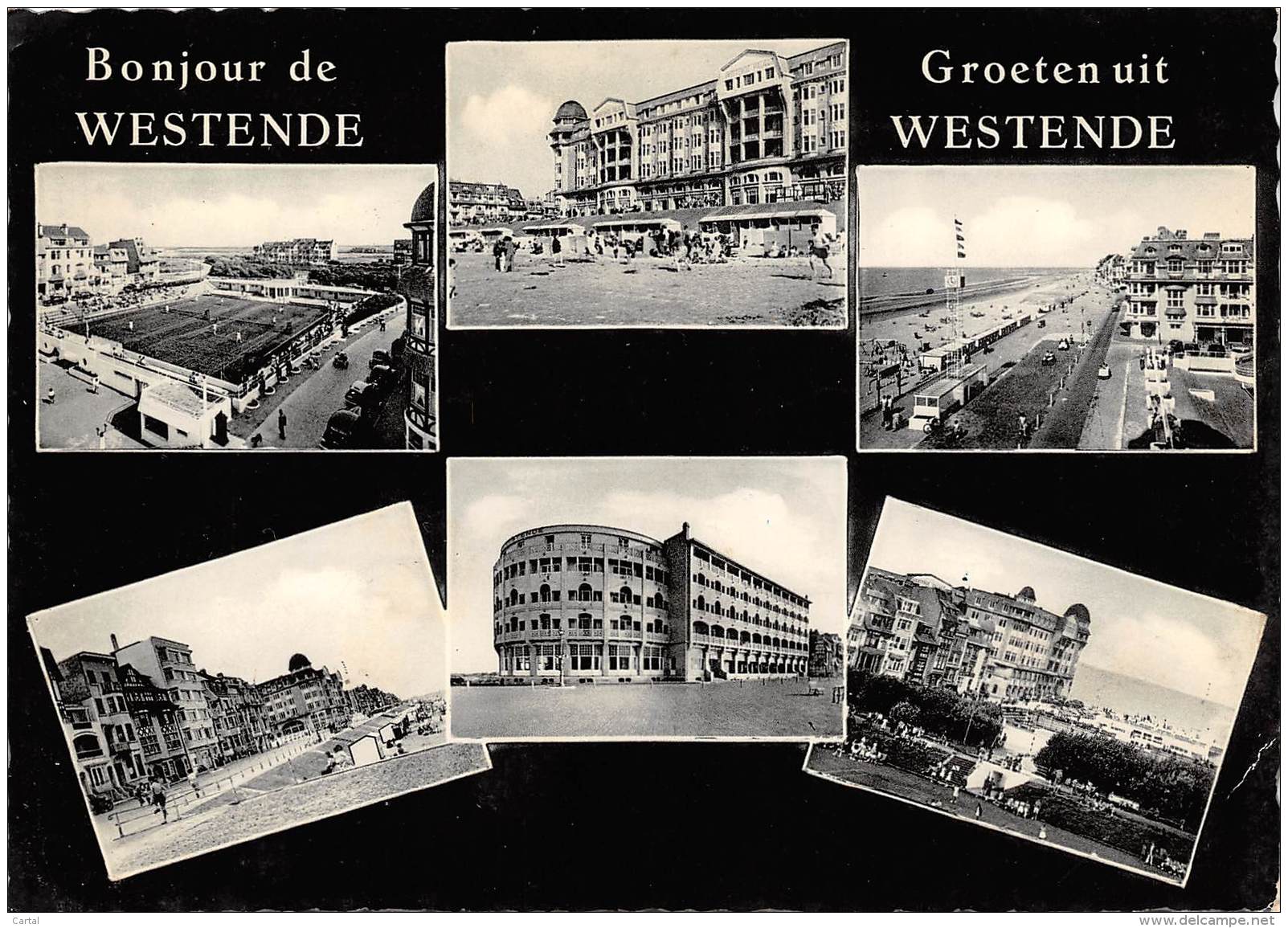 CPM - Bonjour De WESTENDE - Groeten Uit WESTENDE - Westende