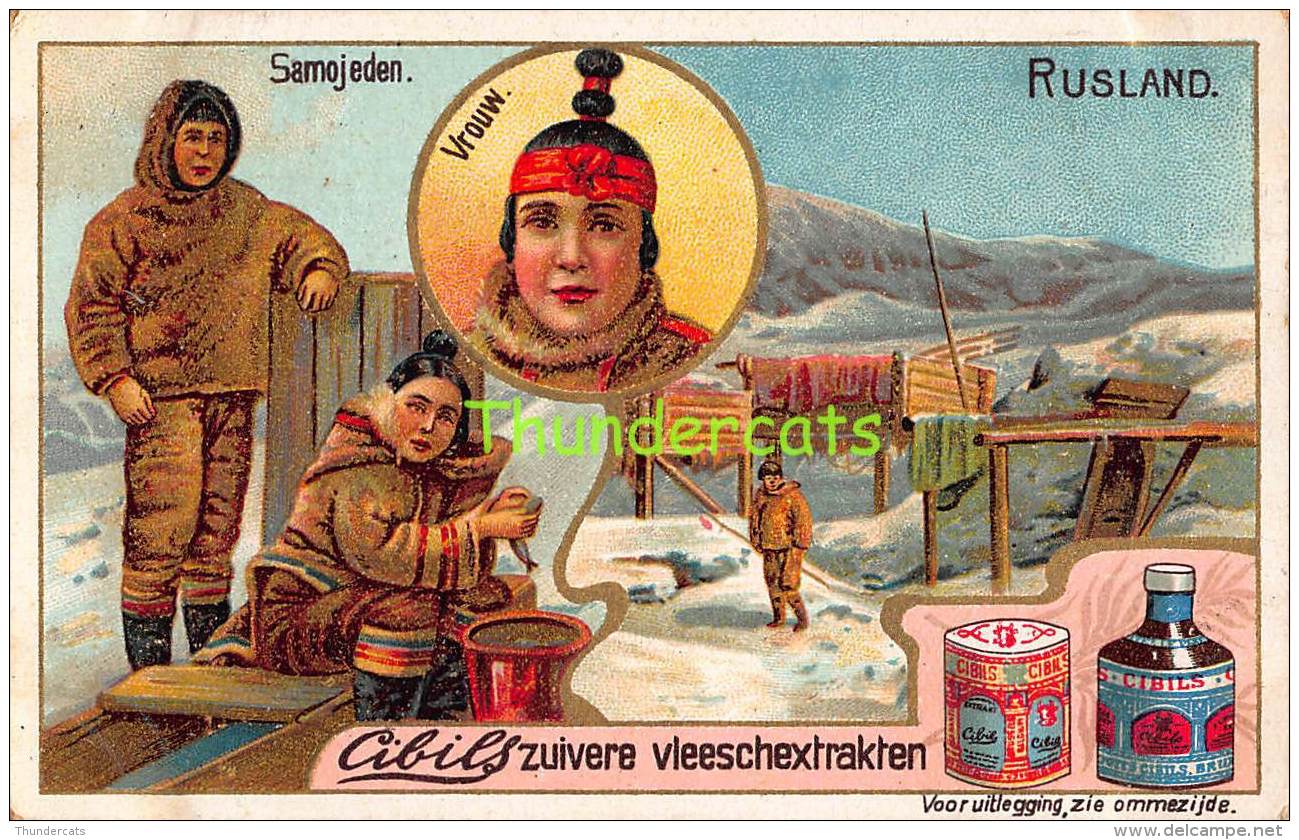 CHROMO BOUILLON CIBILS SERIE DE 6 RUSSIE RUSLAND RUSSIA  ( ETAT VOIR SCAN )