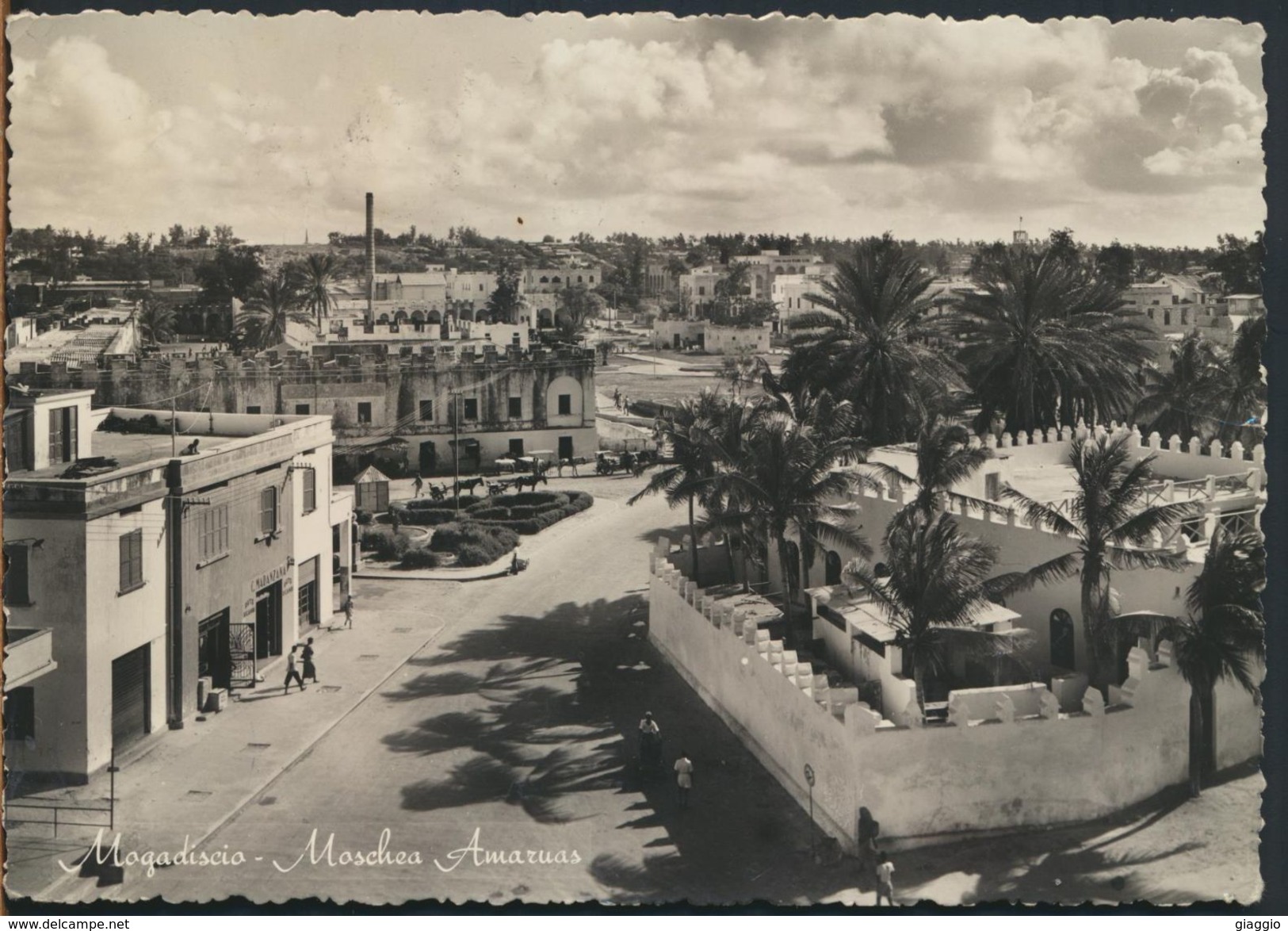 °°° 10321 - SOMALIA - MOGADISCIO - MOSCHEA AMARUAS - 1953 °°° - Somalia