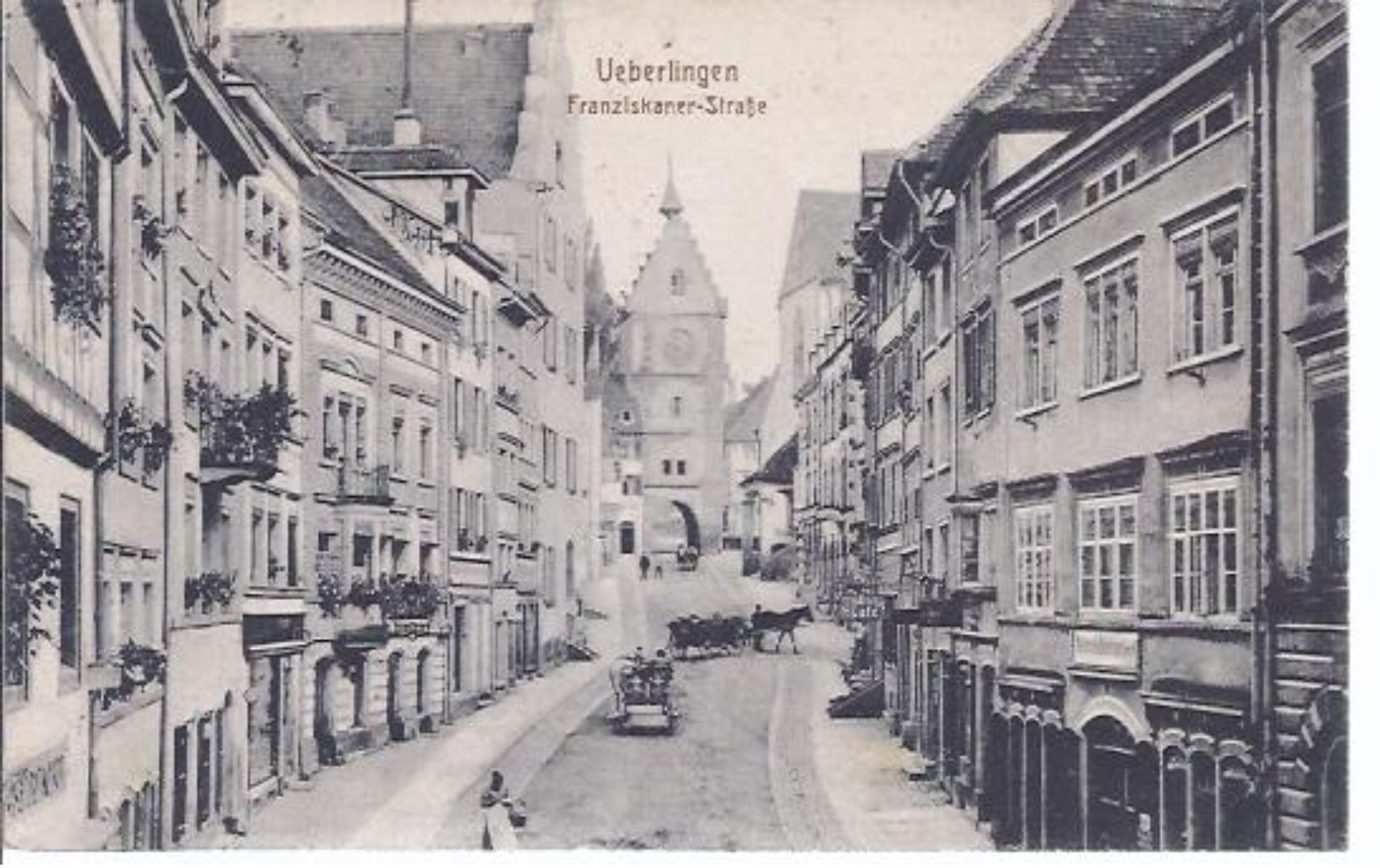 Überlingen - Franziskaner Straße  **AK02-679** - Ueberlingen