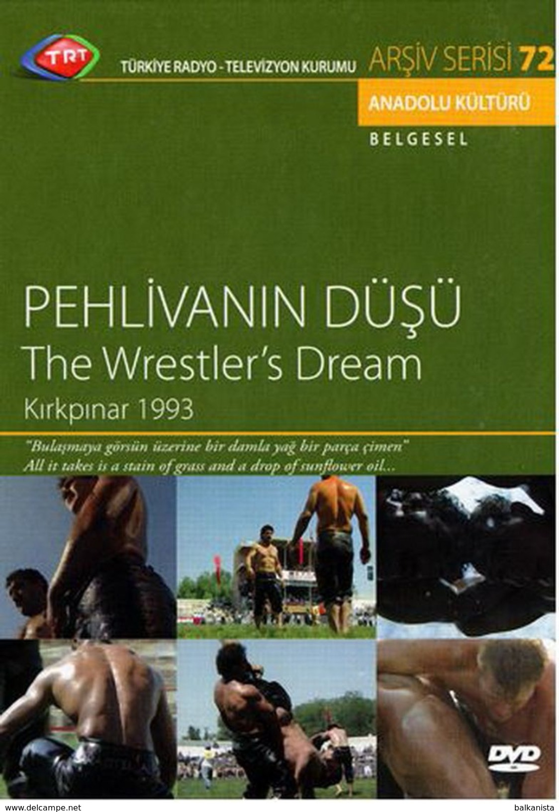 Turkey The Wrestler's Dream Pehlivan'in Dusu Kirkpinar 1993 DVD English Turkish - Dokumentarfilme