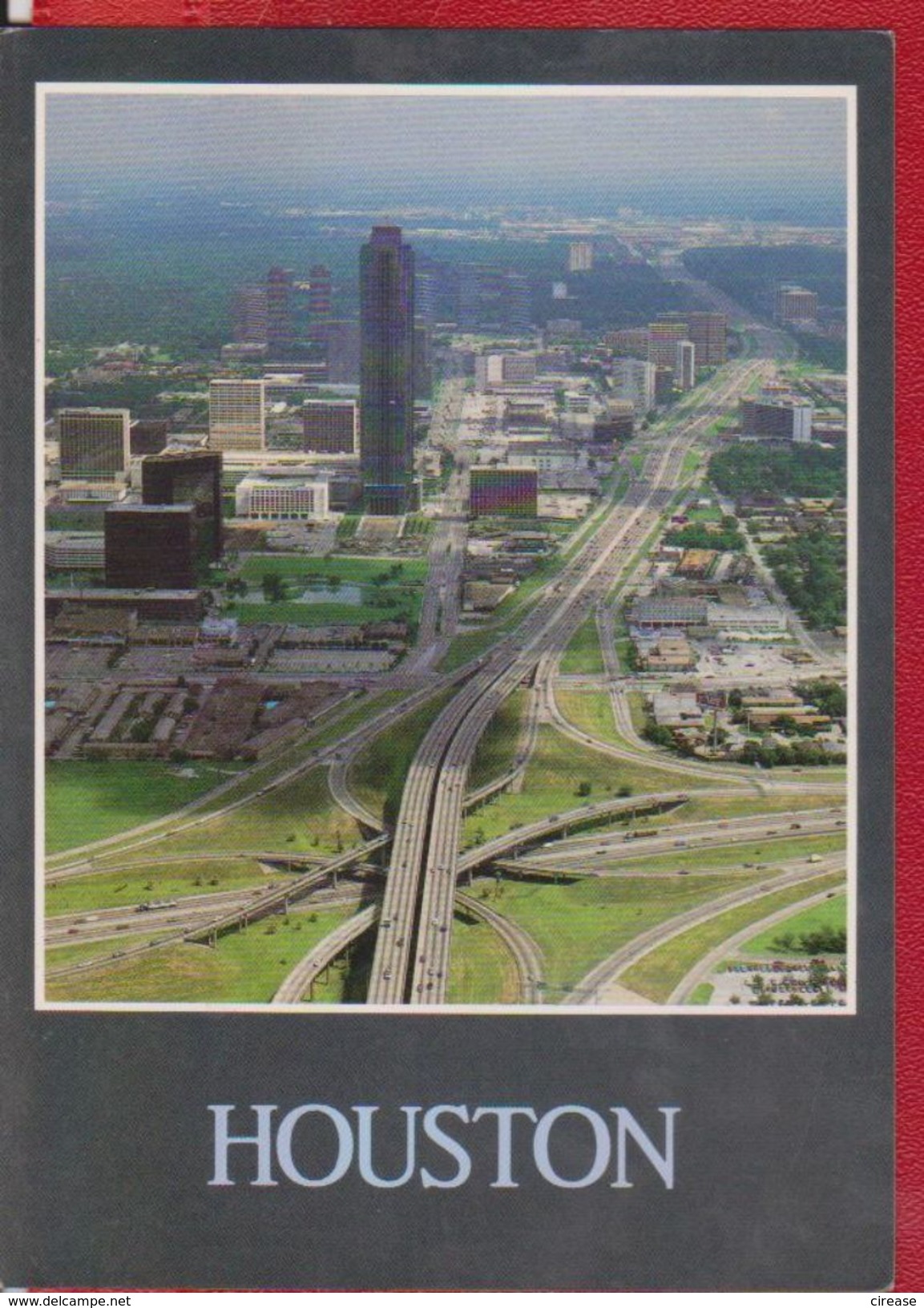 HOUSTON UNITED STATES POSTCARD UNUSED - Houston