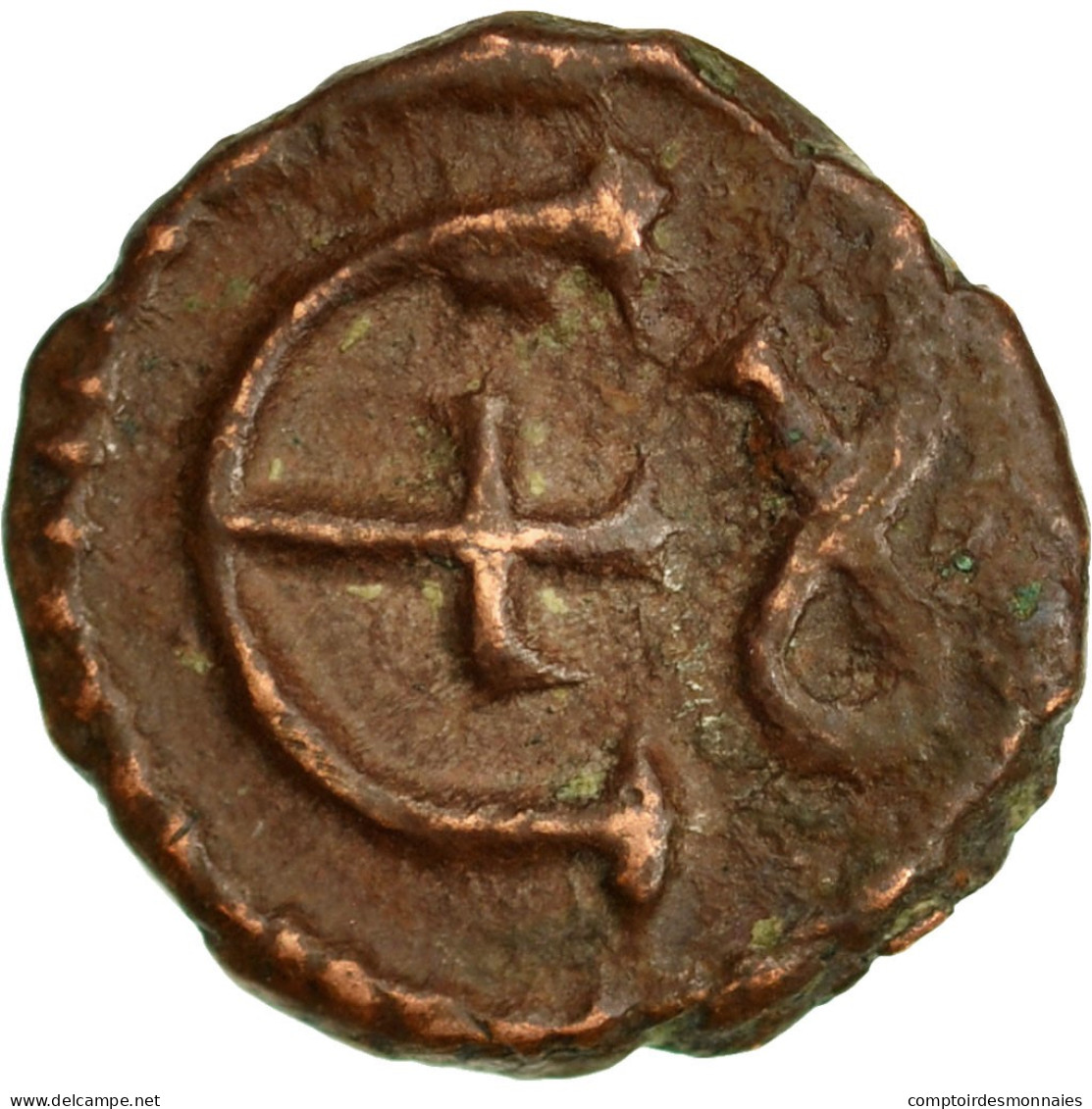 Monnaie, Justinien I, Pentanummium, Antioche, TTB, Bronze, Sear:243 - Byzantinische Münzen