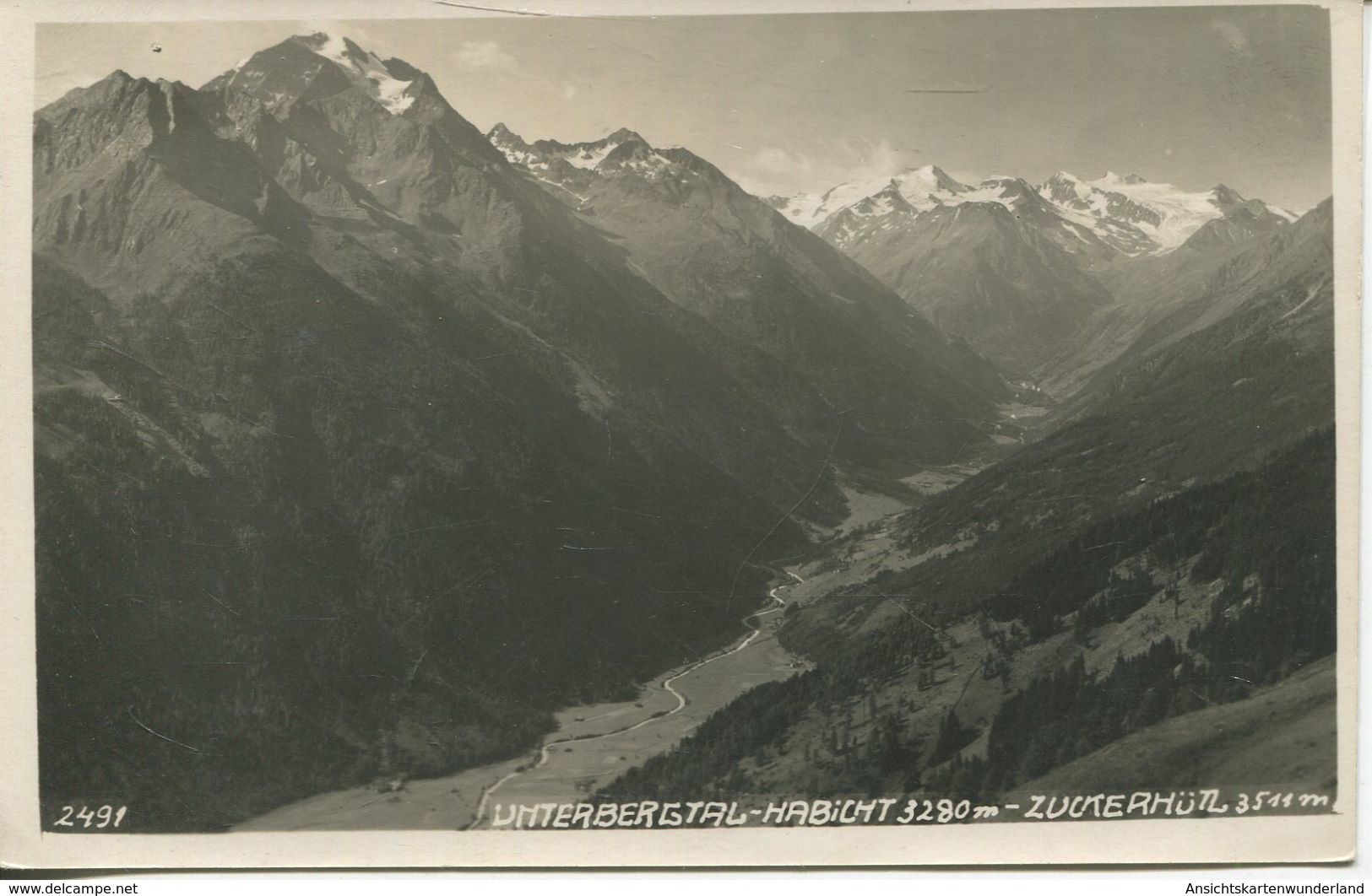 Unterbergtal, Habicht, Zuckerhütl (002537) - Neustift Im Stubaital