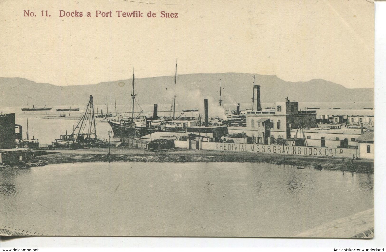 Docks A Port Tewlik De Suez (002541) - Sues