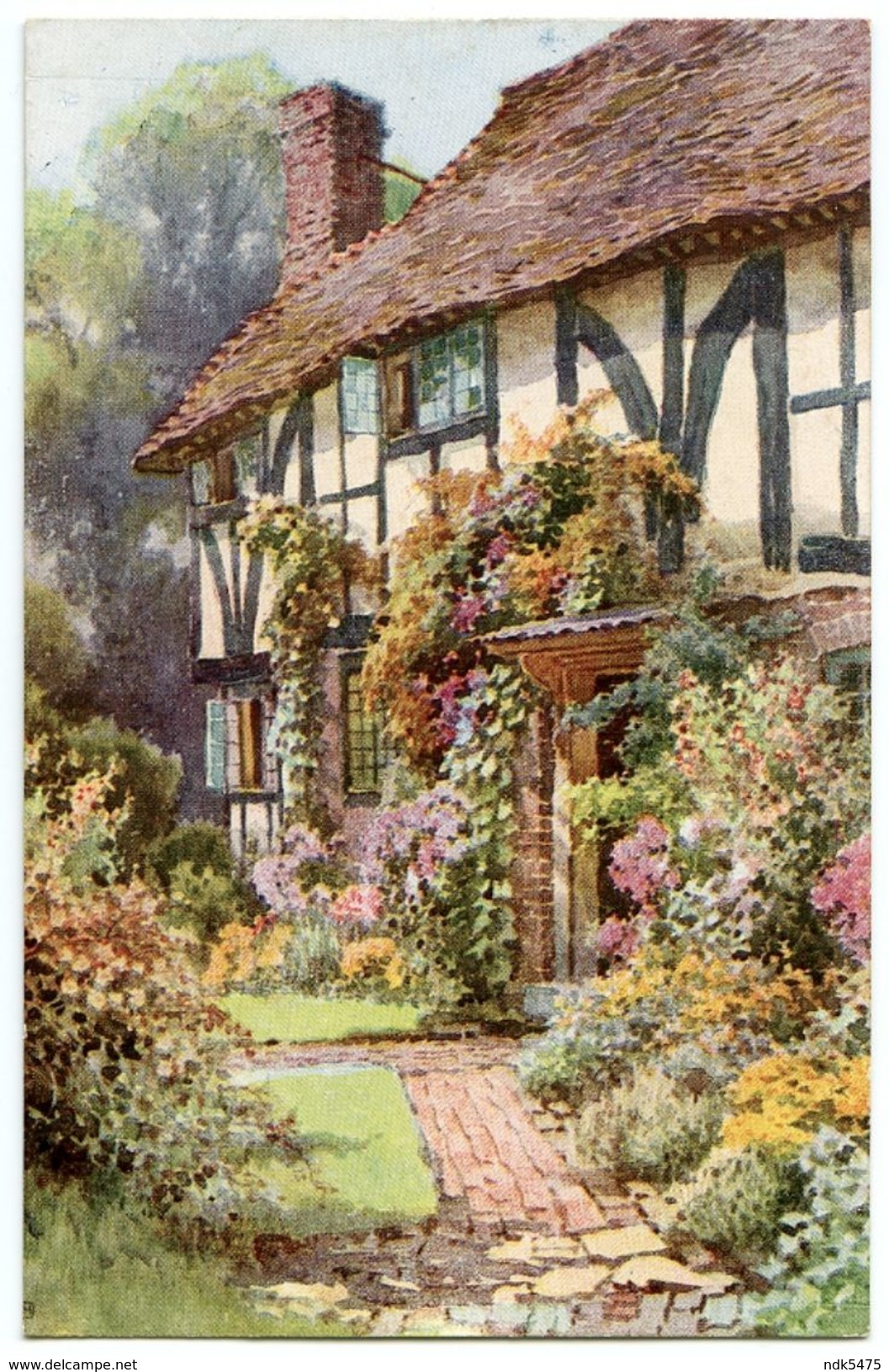 ENGLISH COTTAGE GARDEN - 1900-1949