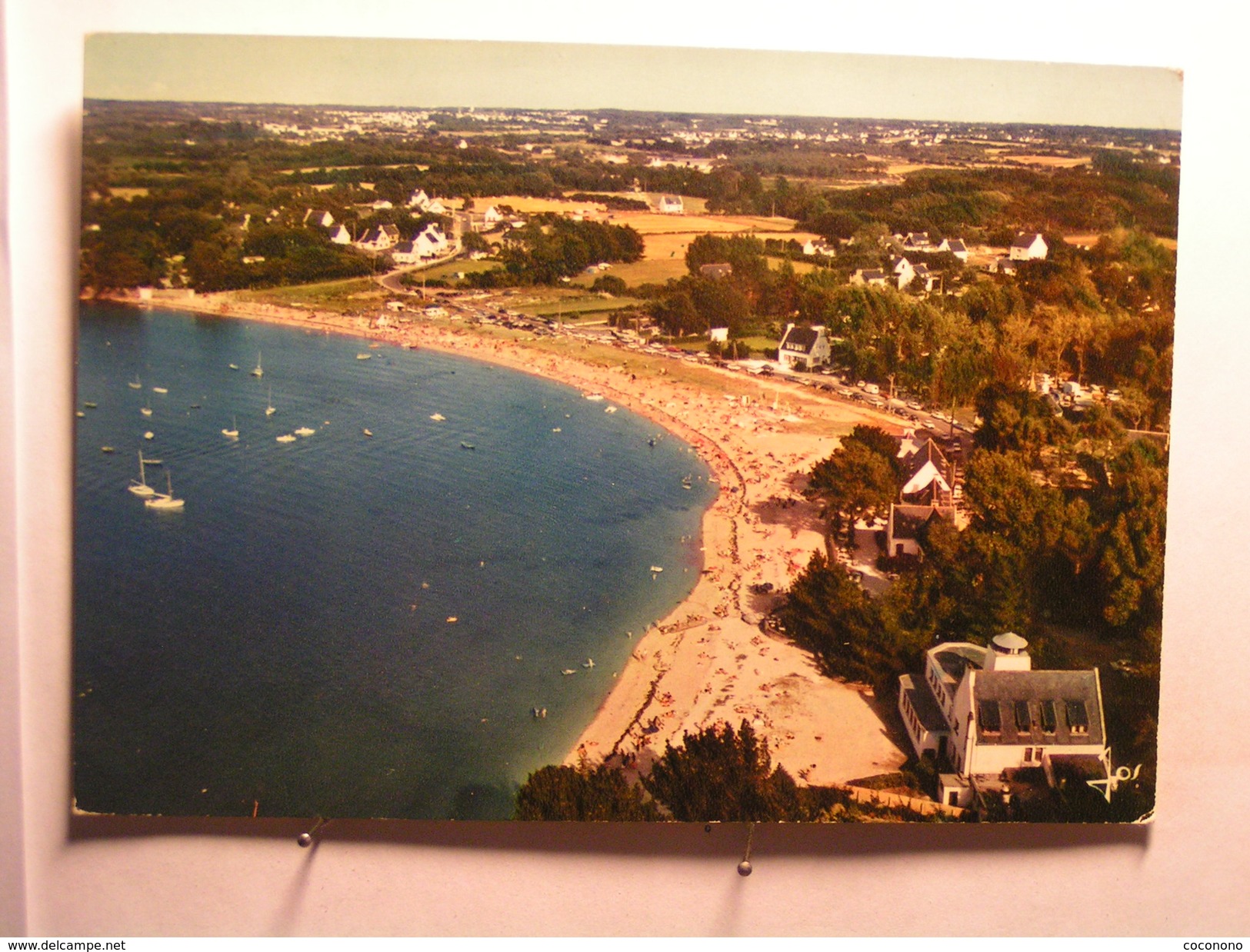 Concarneau - Le Cabellou - La Plage Et L'Hotel De La Belle Etoile - Concarneau