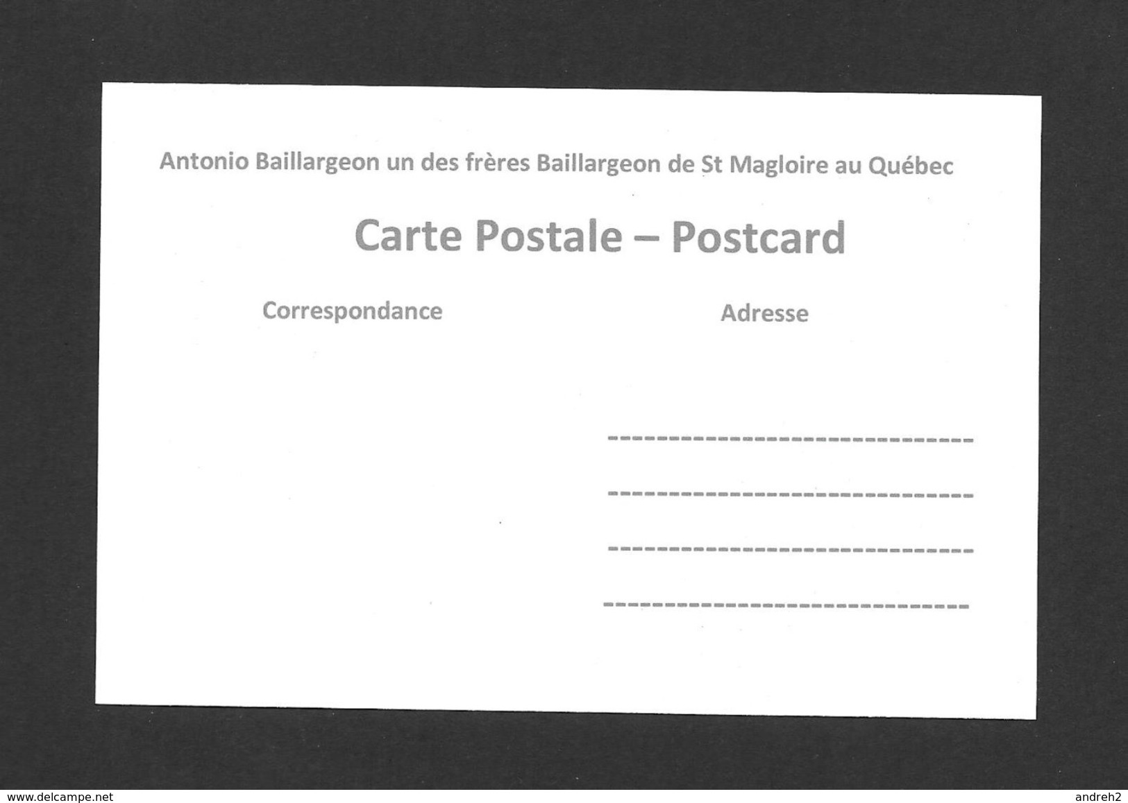 SPORTS - HALTÉROPHILIE - LUTTEUR - ANTONIO  BAILLARGEON - UN DES 6 FRÈRES BAILLARGEON - HOMMES FORTS DE ST MAGLOIRE QC. - Haltérophilie