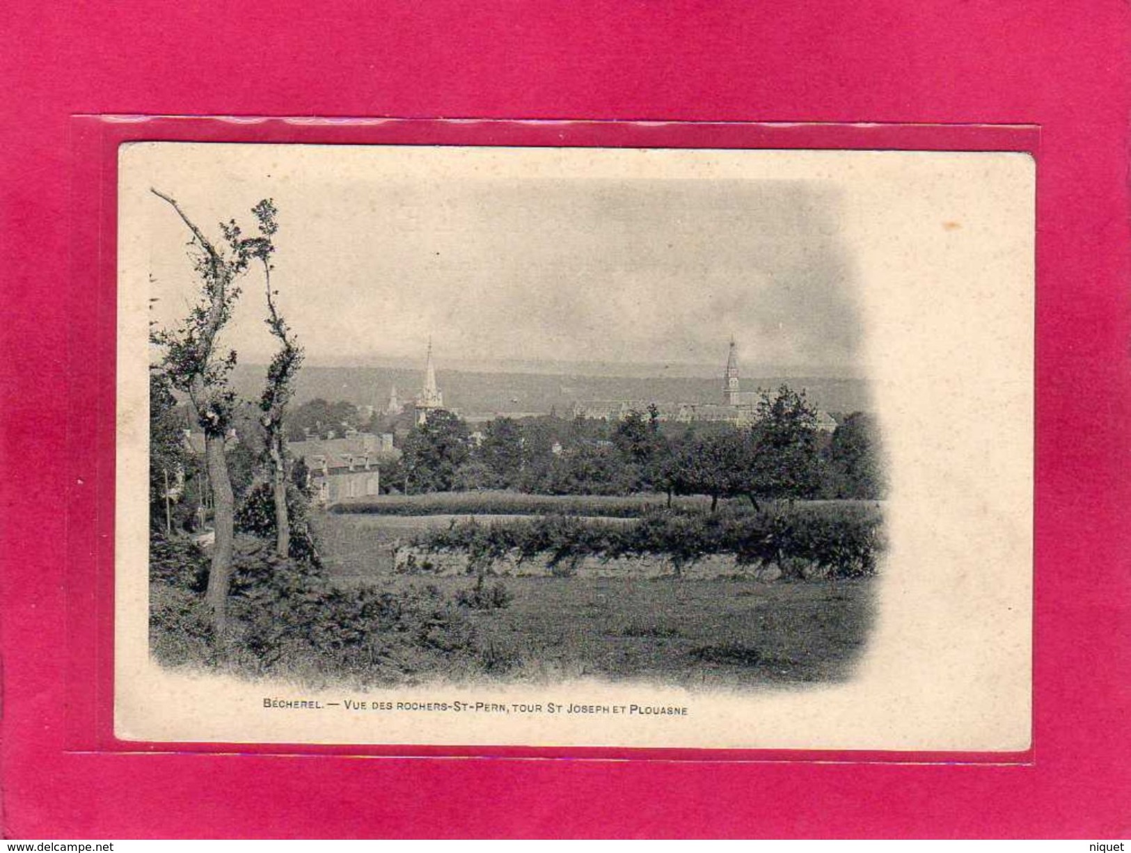 35 Ille Et Vilaine, Bécherel, Vue Des Rochers St-Pern, Tour St-Joseph Et Plouasne, (A. Breger) - Bécherel