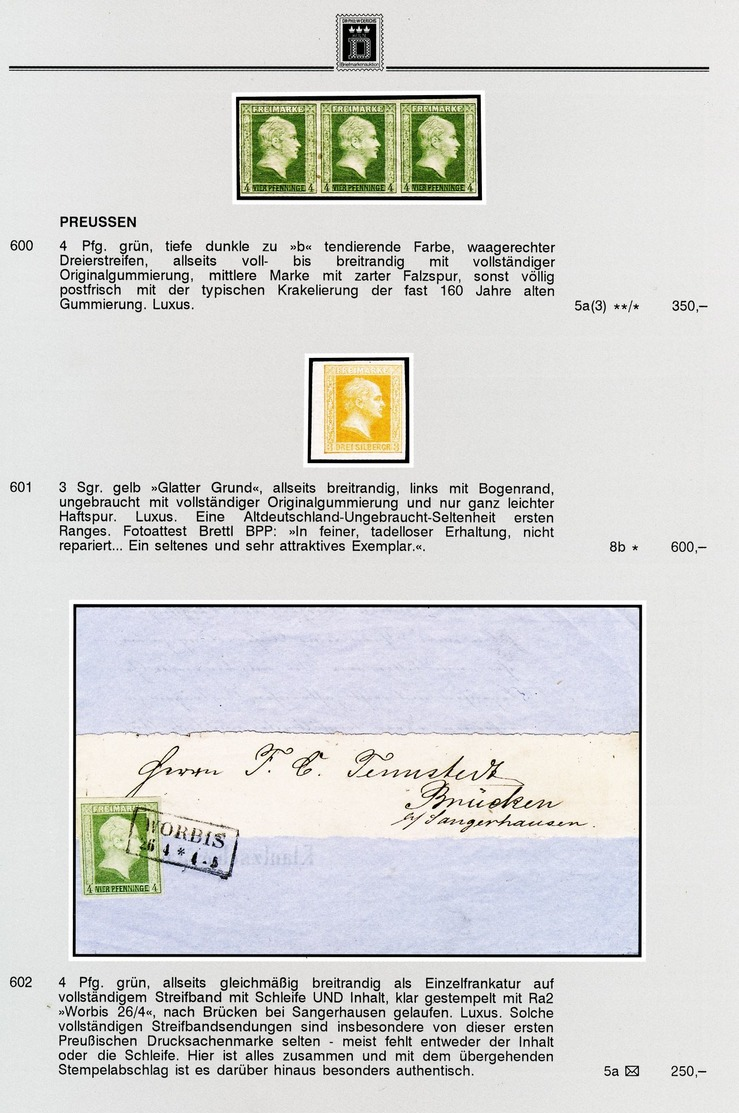 140. Derichs 2012 - Altdeutsche Staaten Sammlung Petuelli Teil 3 - Catalogues De Maisons De Vente
