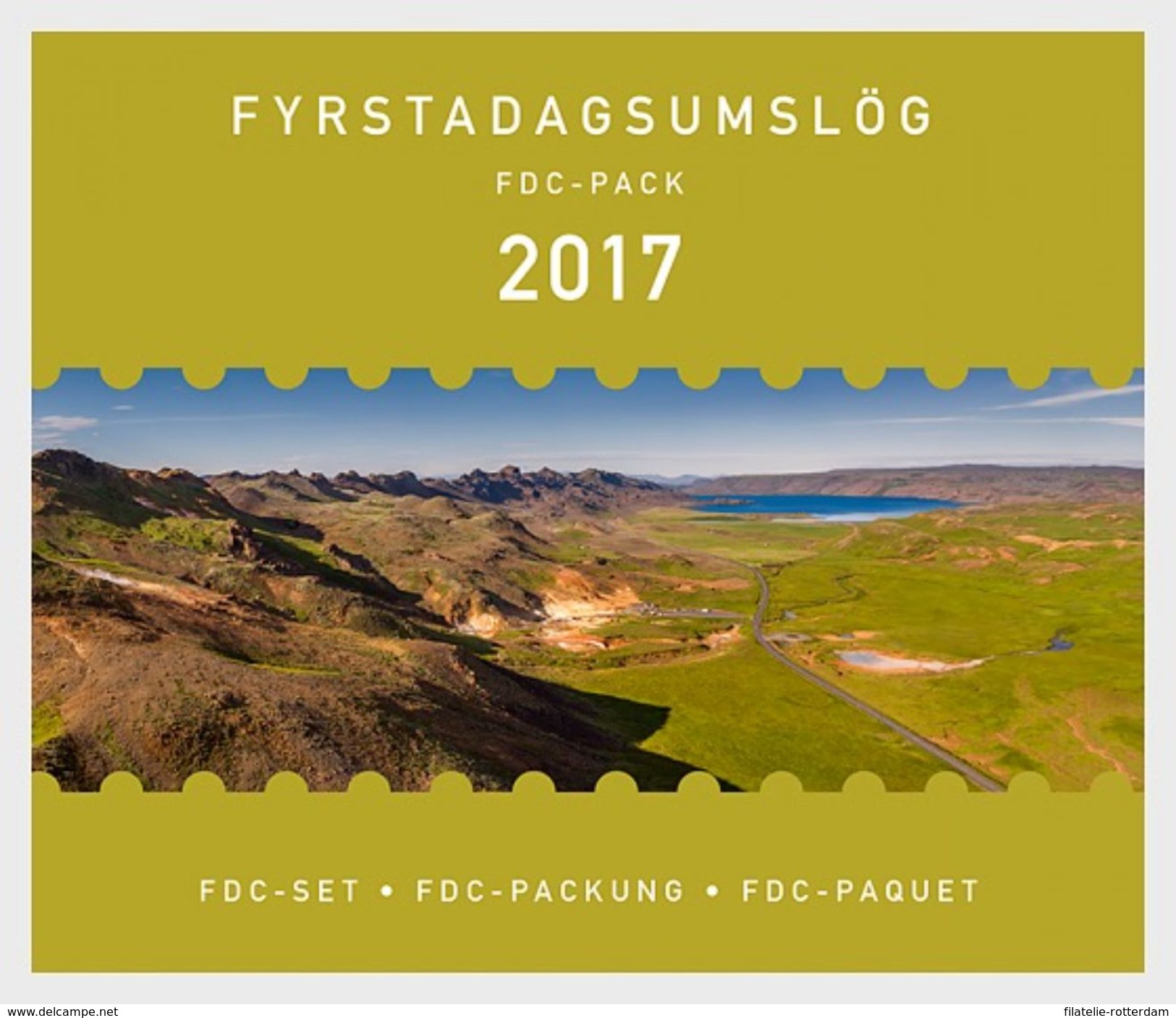 IJsland / Iceland - Postfris / MNH - FDC Jaarset 2017 - Neufs