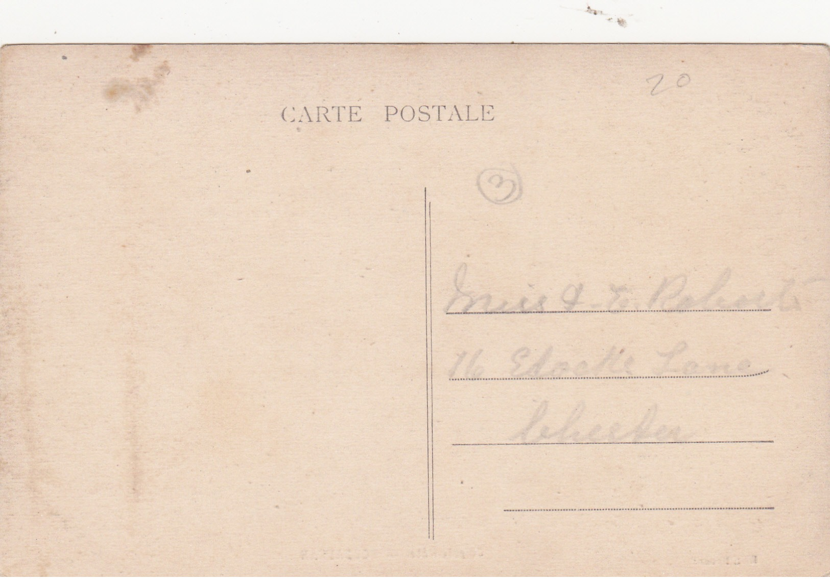 Small Old Postcard Of Celeste Hotel,Bouzareah, Algeria ,V54. - Other & Unclassified