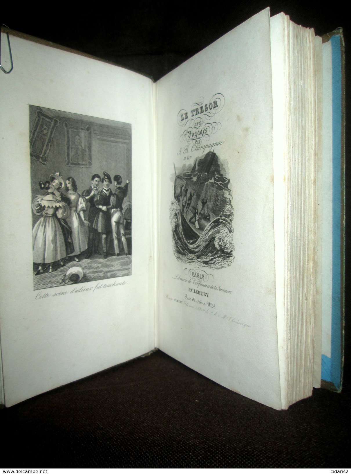 «TRESOR Des VOYAGES» J. B. CHAMPAGNAC Gravure Engraving Allemagne Pologne Italie Grèce Turquie Russie Syrie Egypte 1842 - 1801-1900