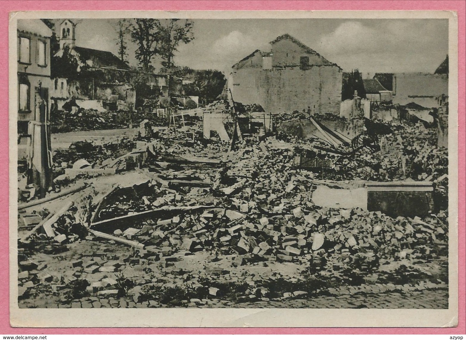 67 - LAUTERBURG - LAUTERBOURG - Format 10,5 X 14,5 - Französische Beschiessung - Destructions Françaises - Guerre 39/45 - Lauterbourg