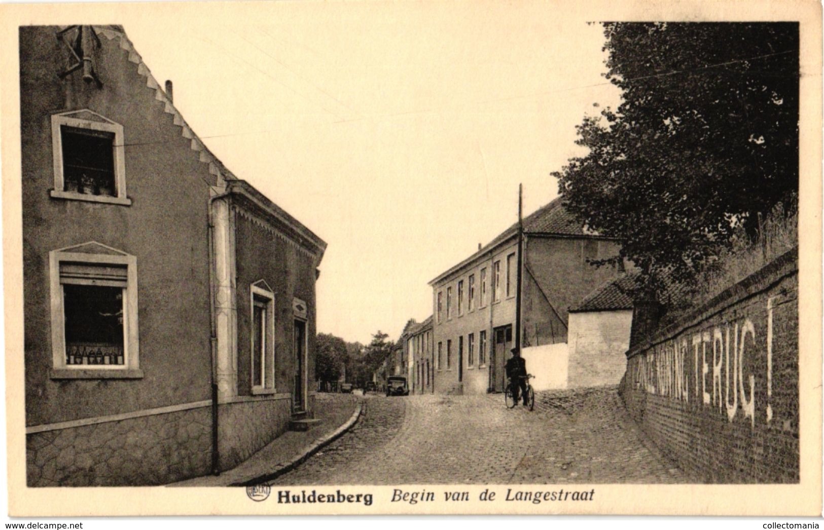 9 CPA Huldenberg  Plaats   Watermolen Vijvers Panorama   Klas Open Lucht Blindenschool Elzastr.Langestr. - Huldenberg