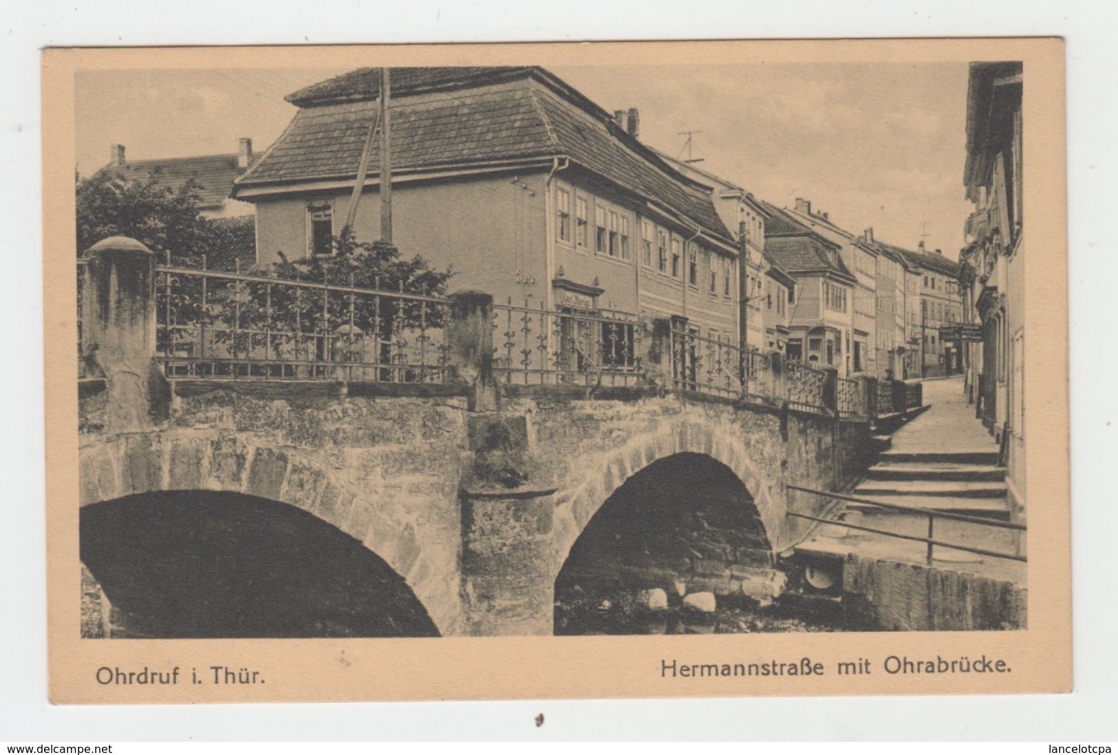 OHRDRUF / HERMANNSTRASSE Mit OHRABRÜCKE - Gotha